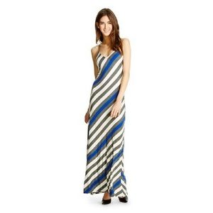 Stripped maxi dress